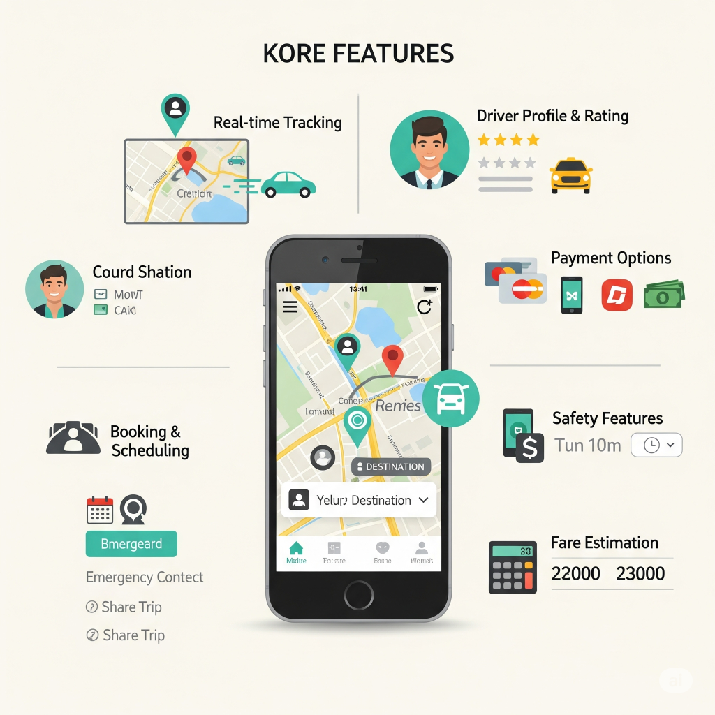 Key Features Your Uber-Style App Must Include
