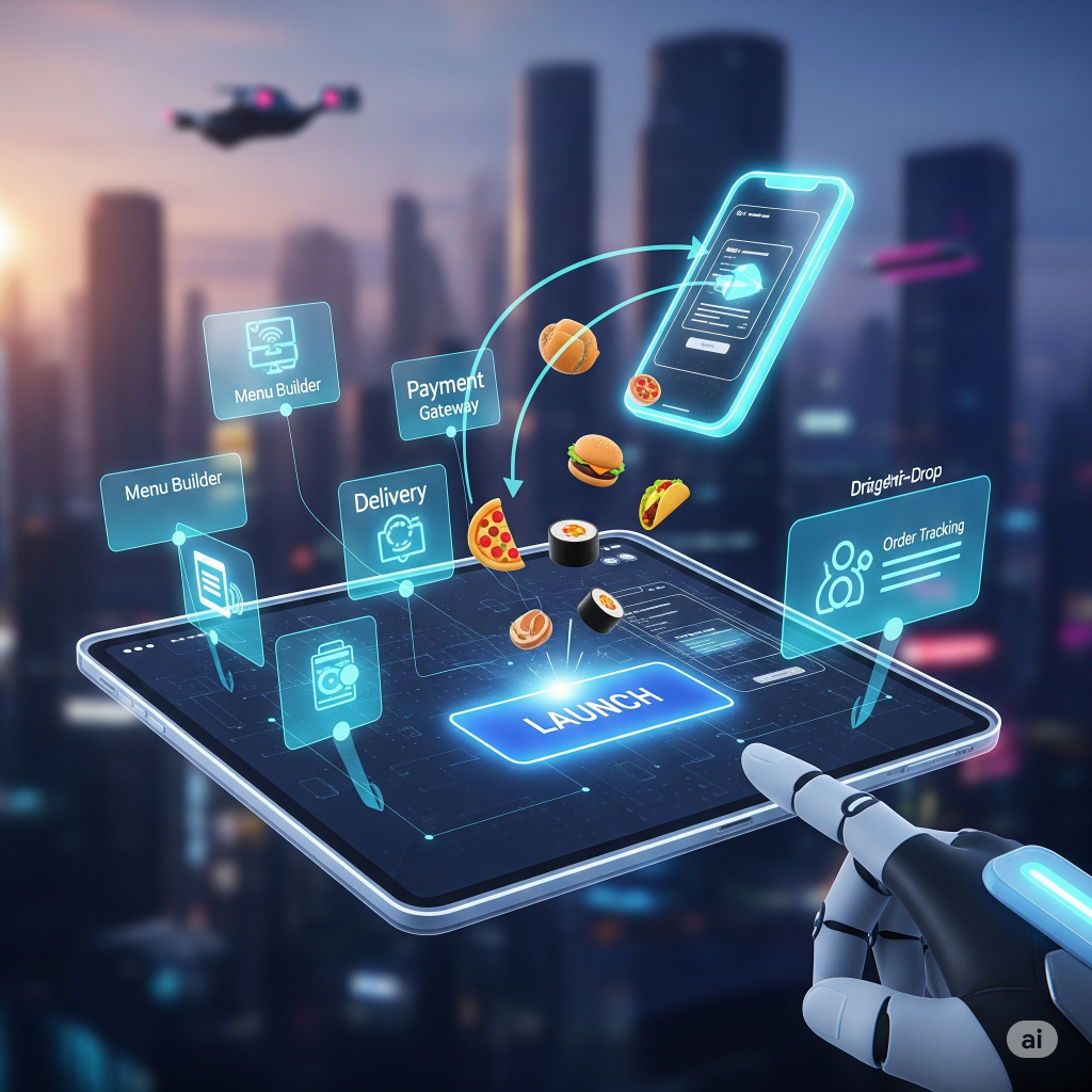 Launch a No-Code Food Delivery App in 2025