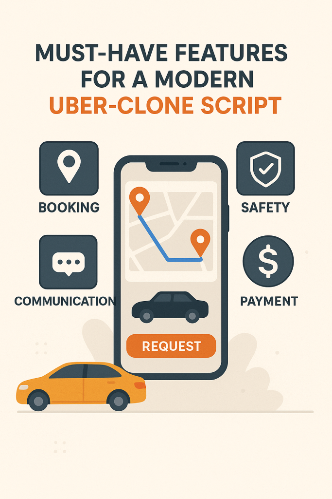Must-Have Features for a Modern Uber-Clone Script