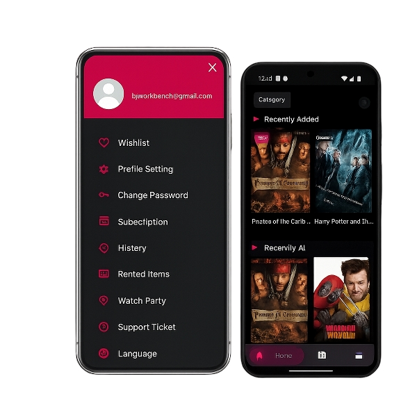 OTT streaming platform with Zyberflix